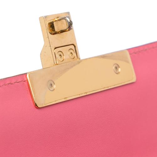 Gucci Small Guccissima Padlock Crossbody Bag