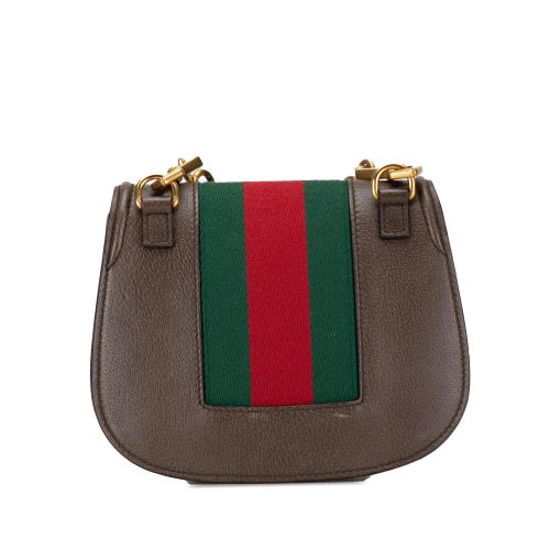 Gucci Small Linea Totem Crystal Heart Crossbody