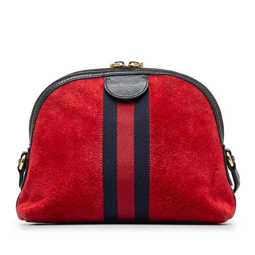 Gucci Small Suede Ophidia Crossbody