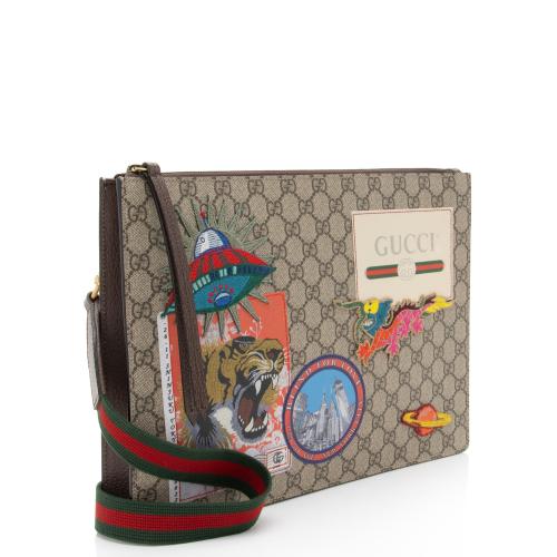 Gucci Soft GG Supreme Gucci Courrier Messenger Clutch Gucci Handbags Bag Borrow or Steal