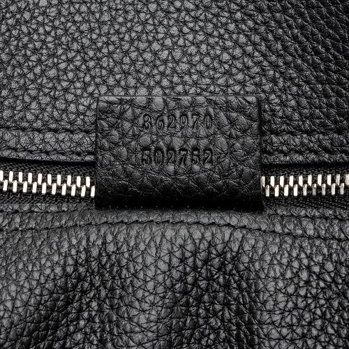 Gucci Soft Pebbled Leather Jackie Medium Tote