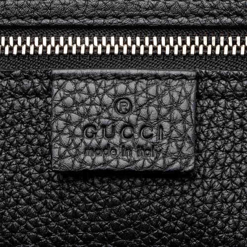 Gucci Soft Pebbled Leather Jackie Medium Tote