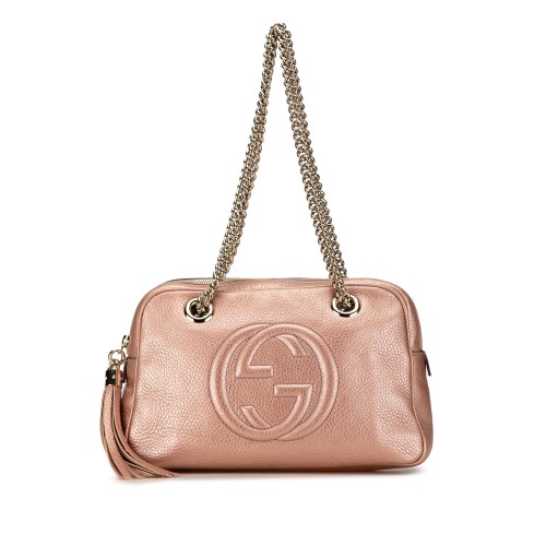 Gucci Soho Chain Zip Shoulder Bag