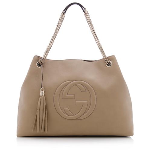 Gucci Leather Soho Large Shoulder Bag