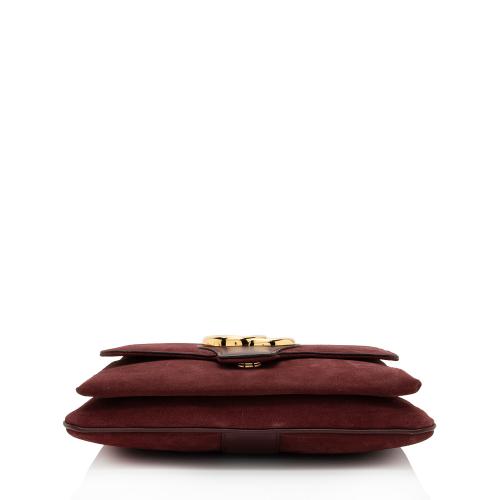 Gucci Suede Arli Medium Shoulder Bag