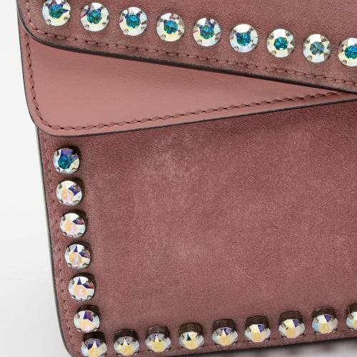 Gucci Suede Crystal Dionysus Small Shoulder Bag