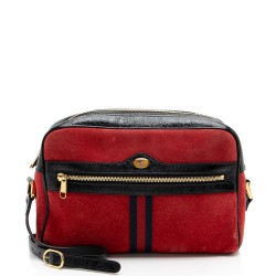 Gucci Suede Ophidia Camera Bag