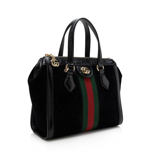 Gucci Suede Ophidia Small Tote