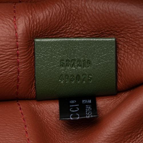 Gucci Suede Rajah Large Tote