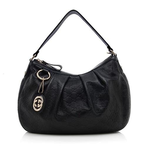 Gucci Guccissima Leather Sukey Hobo