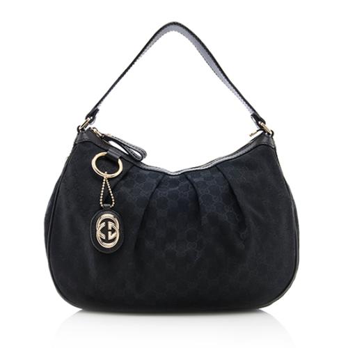 Gucci GG Canvas Sukey Hobo