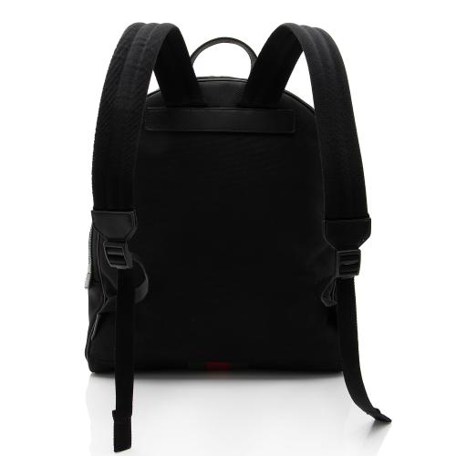 Gucci Techno Canvas Web Backpack