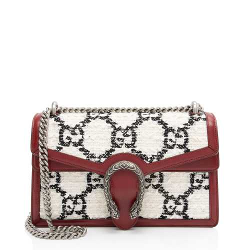 Gucci tweed purse sale