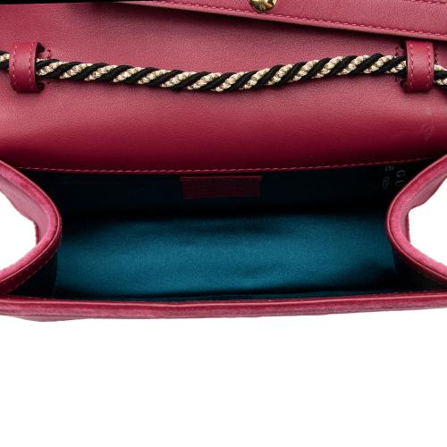 Gucci Velvet Crystal G Shoulder Bag