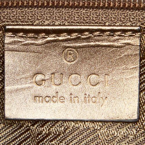 Gucci Web Canvas Shoulder Bag