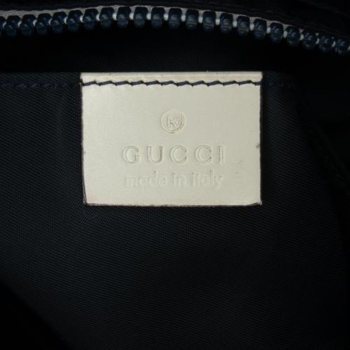 Gucci Web Crest Nylon Crossbody