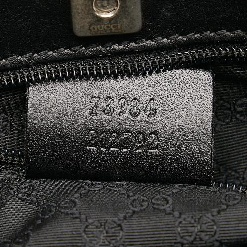 Gucci Web Denim Handbag