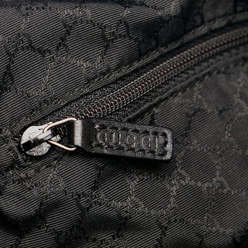 Gucci Web Denim Shoulder Bag