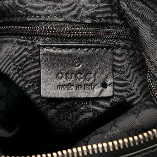 Gucci Web Denim Shoulder Bag