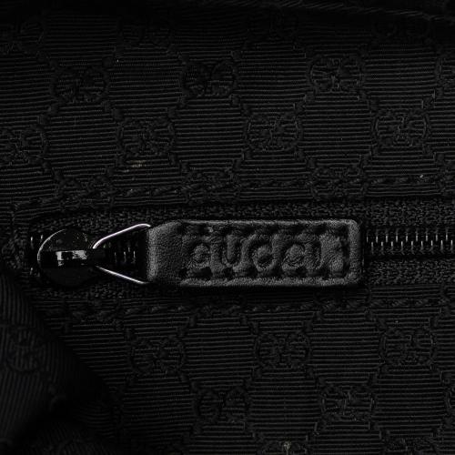 Gucci Web Denim Shoulder Bag