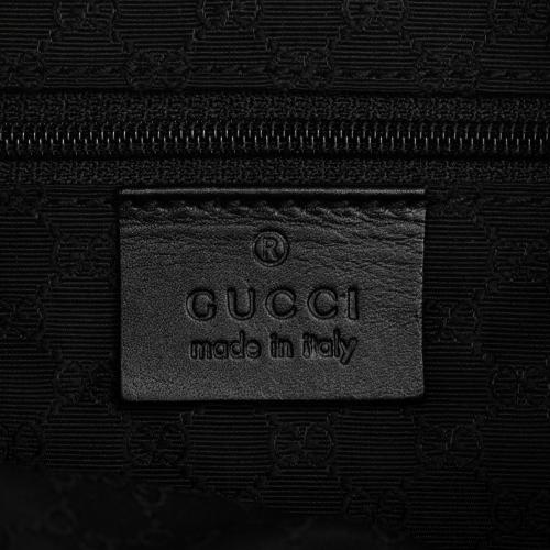 Gucci Web Denim Shoulder Bag