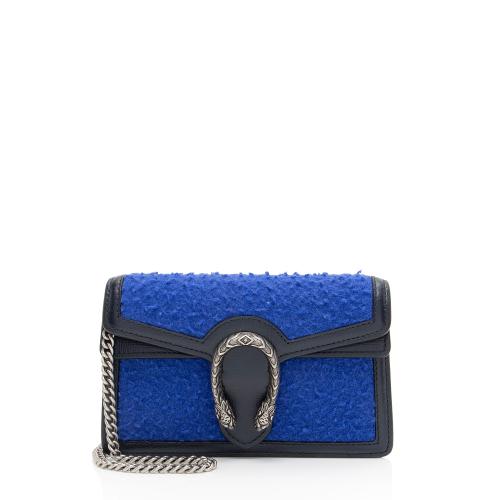 Gucci Wool Dionysus Super Mini Bag