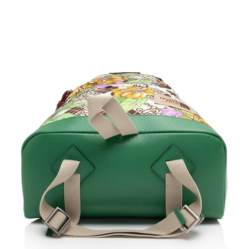 Gucci x North Face Econyl Floral Medium Backpack