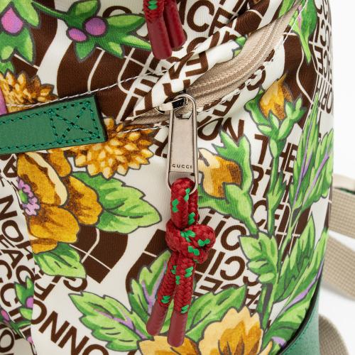 Gucci x North Face Econyl Floral Medium Backpack