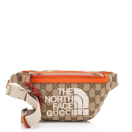 Gucci x North Face GG Canvas Belt Bag