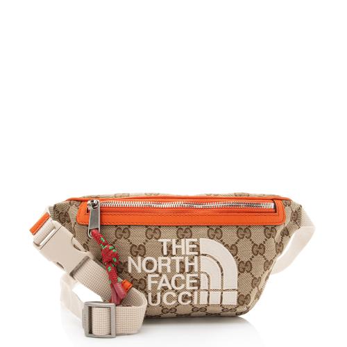 Gucci x North Face GG Canvas Belt Bag