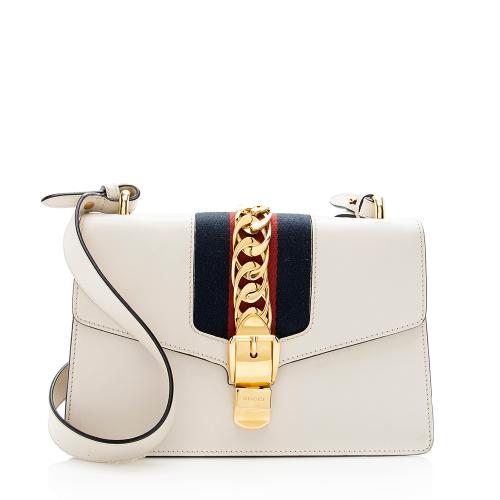 Gucci Leather Sylvie Small Shoulder Bag