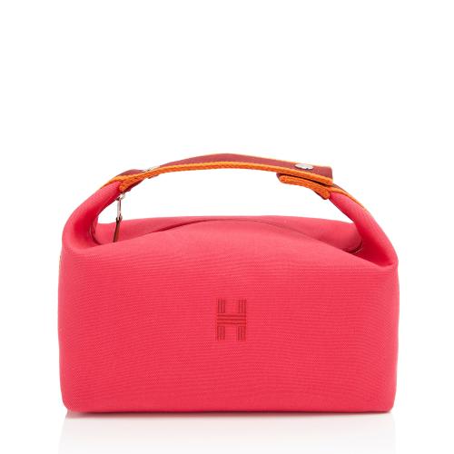 Hermes Canvas Bride-A-Brac Pouch