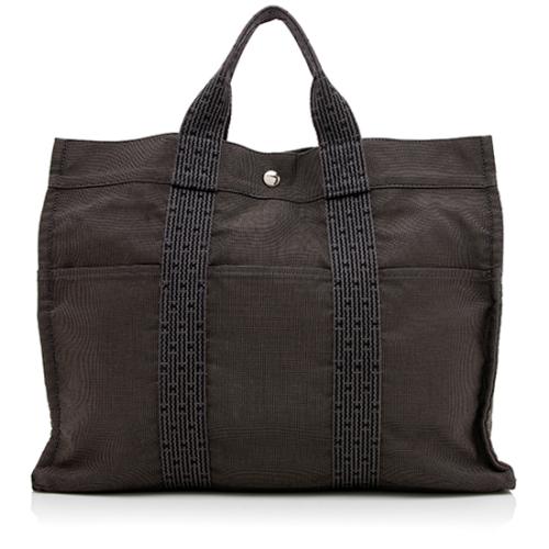 Hermes Canvas Herline MM Tote