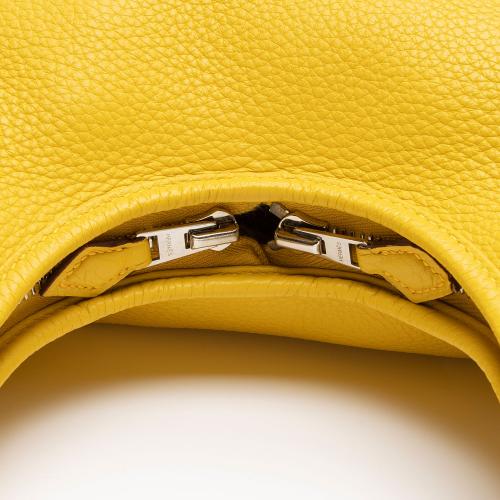 Hermes Clemence Leather Massai PM Bag