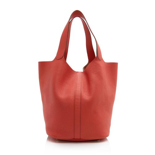 Hermes Clemence Picotin TGM Shoulder Bag