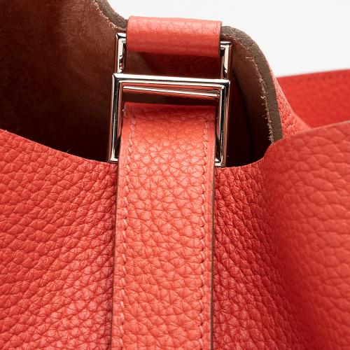 Hermes Clemence Picotin TGM Shoulder Bag