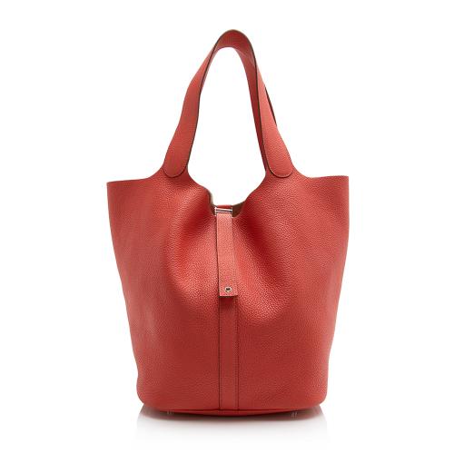 Hermes Clemence Picotin TGM Shoulder Bag