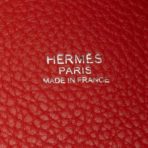 Hermes Clemence Picotin TGM Shoulder Bag