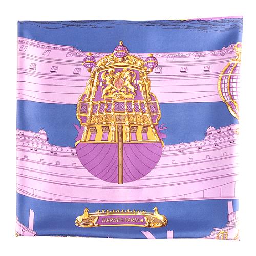 Hermes Silk Grande Marine 90cm Scarf