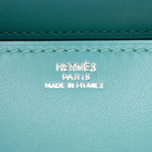 Hermes Tadelakt Medor Clutch 23