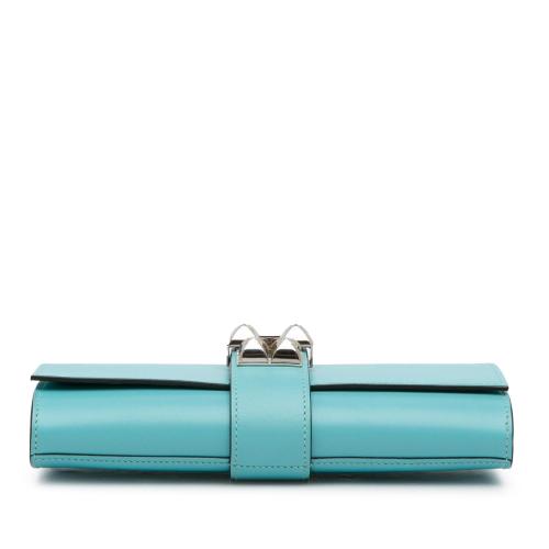 Hermes Tadelakt Medor Clutch 23