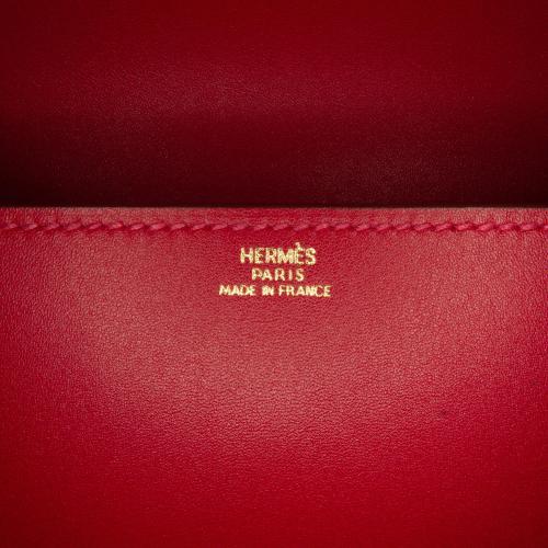 Hermes Tadelakt Medor Clutch 23