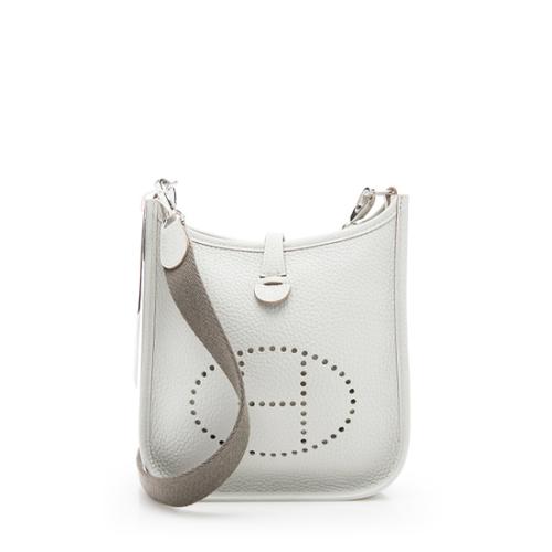 Hermes Taurillon Clemence Amazone Evelyne TPM Shoulder Bag