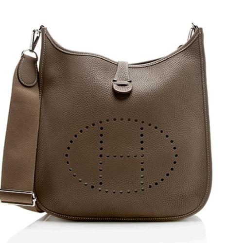 Hermes Taurillon Clemence Evelyne III 29 Shoulder Bag