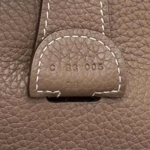 Hermes Taurillon Clemence Evelyne III PM Shoulder Bag