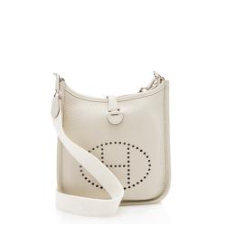 Hermes Taurillon Clemence Evelyne TPM Shoulder Bag