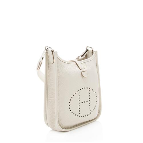 Hermes Taurillon Clemence Evelyne TPM Shoulder Bag