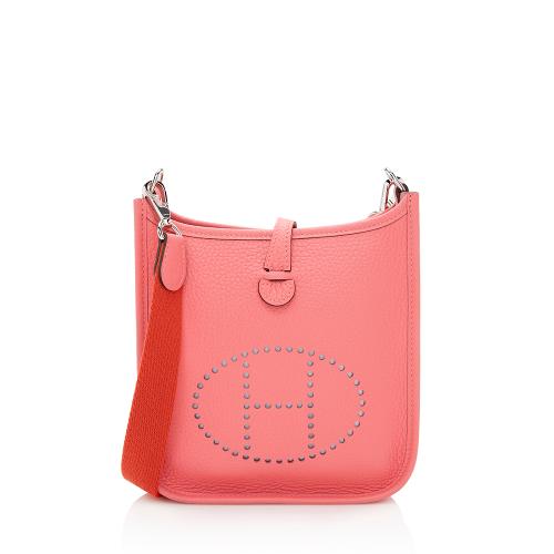 Hermes Taurillon Clemence Evelyne TPM Shoulder Bag