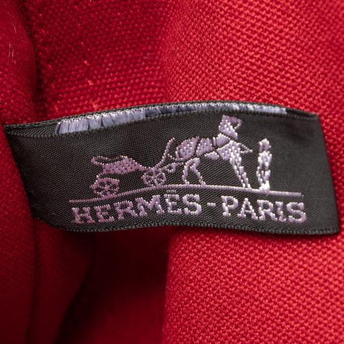 Hermes Toile Fourre Tout PM Tote