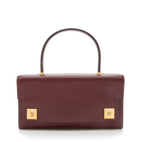 Hermes Vintage Box Calf Piano Satchel 